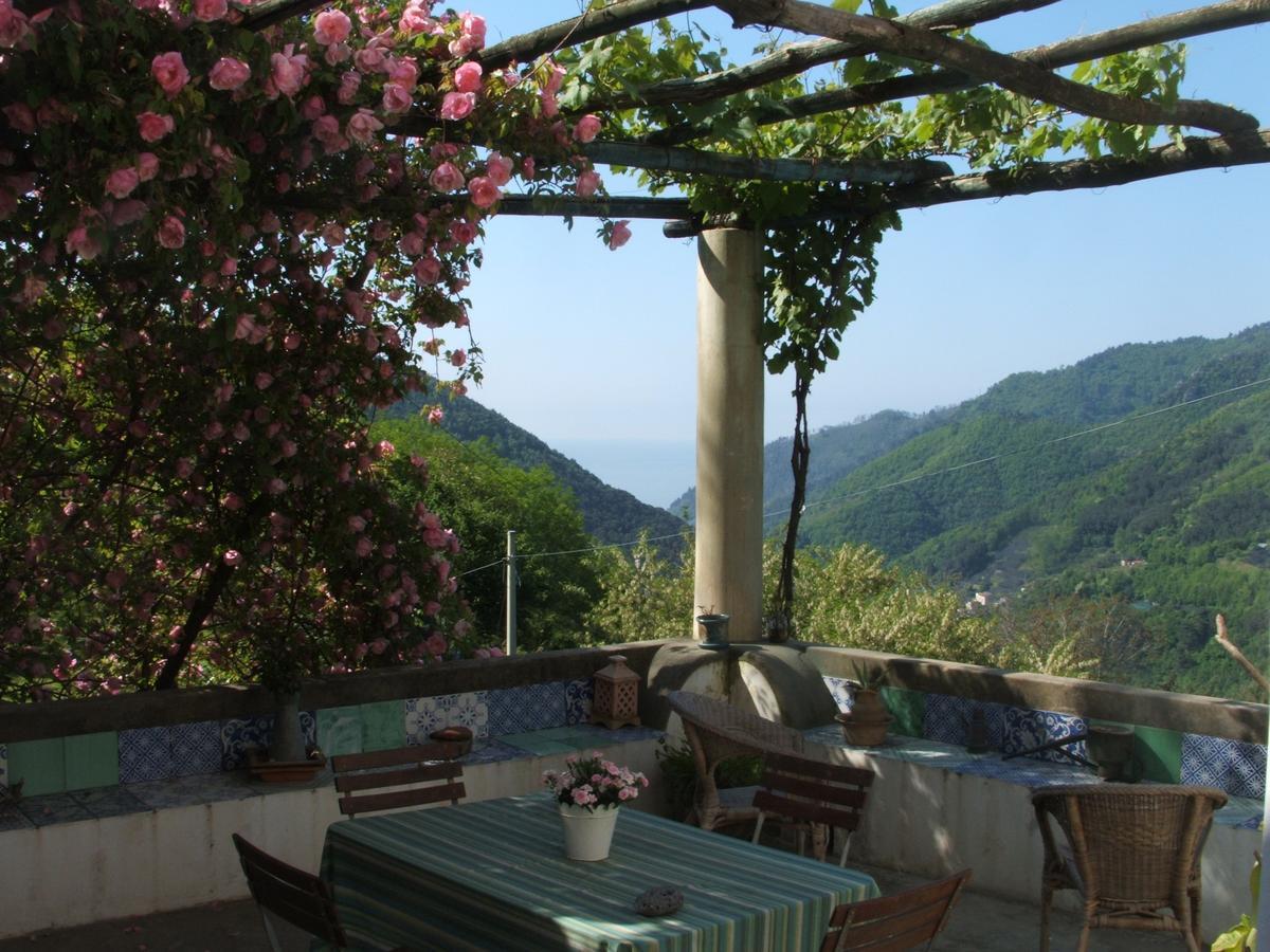 Pietra Rosa Bed and Breakfast Tramonti Buitenkant foto